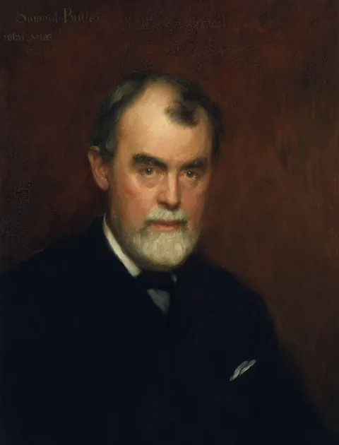 Portrait of Samuel Butler, the Victorian author the room is named after